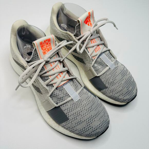 Men’s Adidas SenseBoost Go Grey Sneakers - Picture 1 of 11